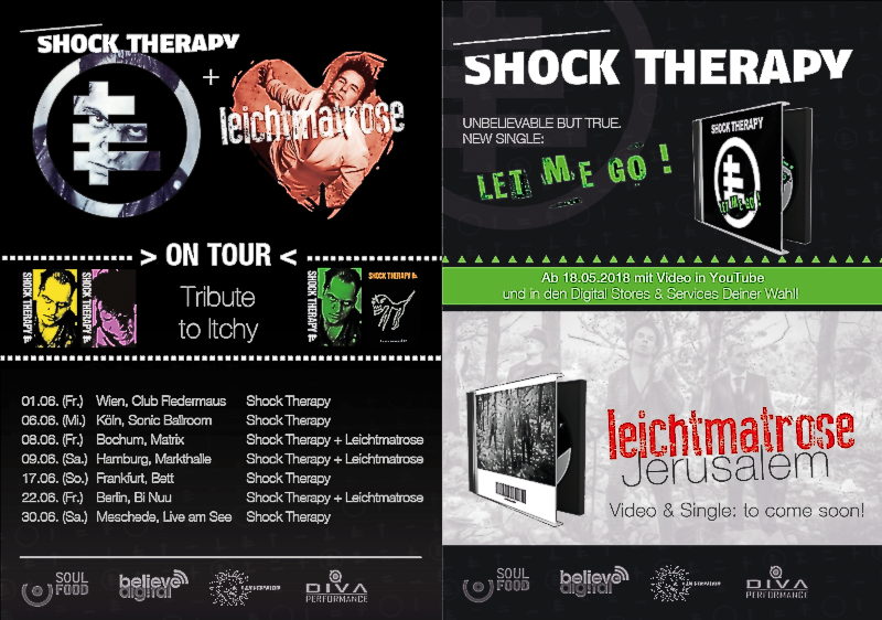 Shock Therapy Leichtmatrose Tour 2018 Flyer Plakat